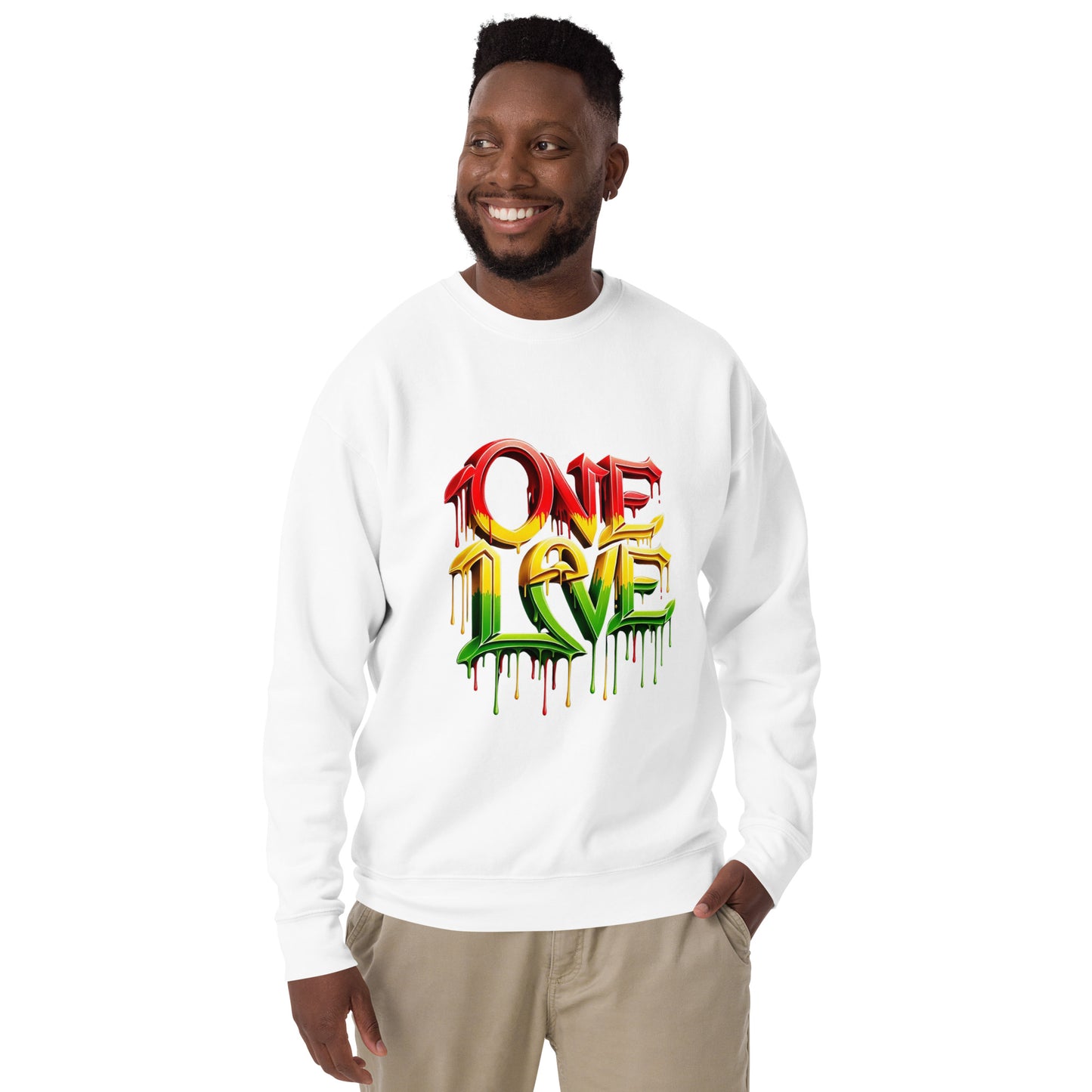 One Love Unisex Premium Sweatshirt (2)