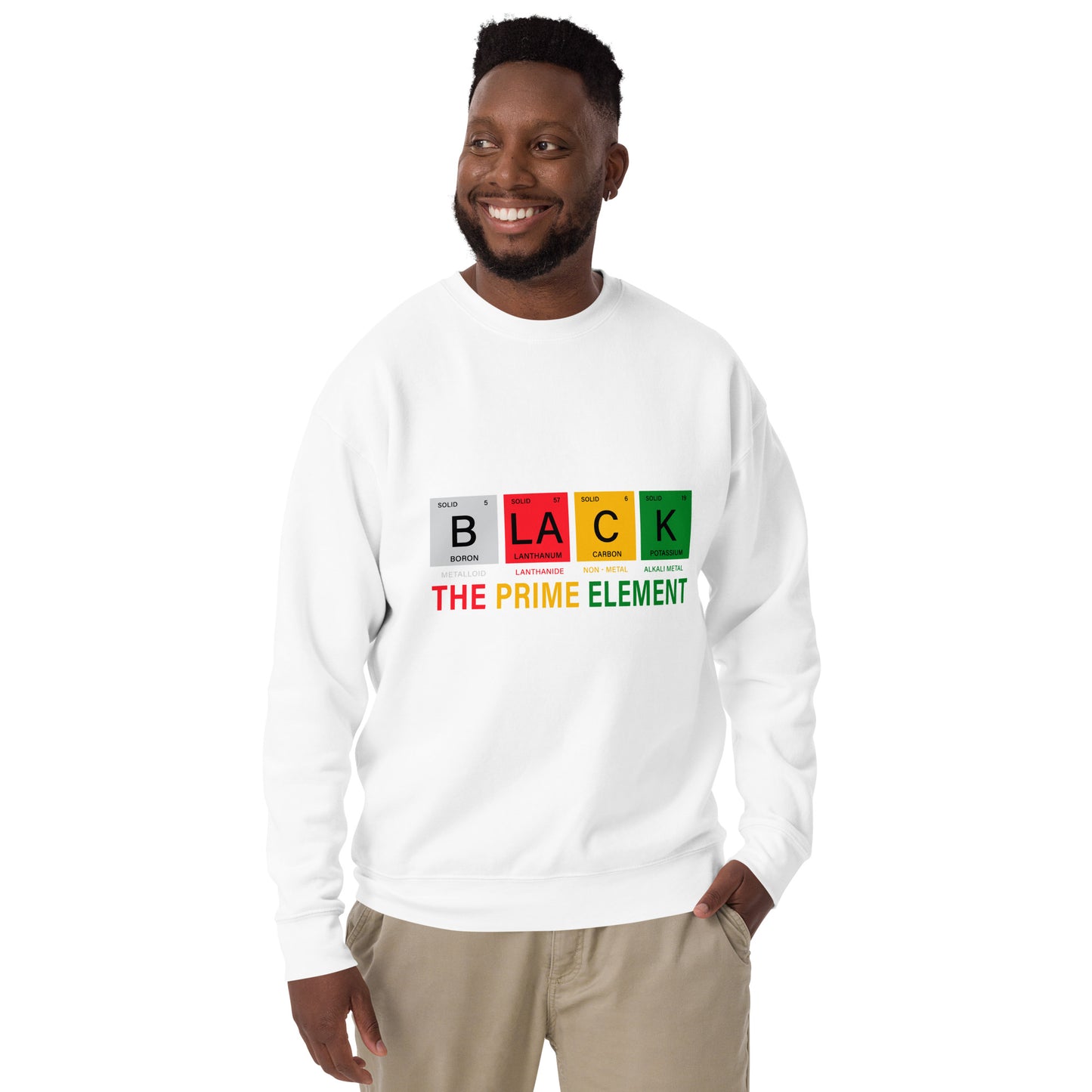 Colorful "Black Element" - Unisex Sweatshirt