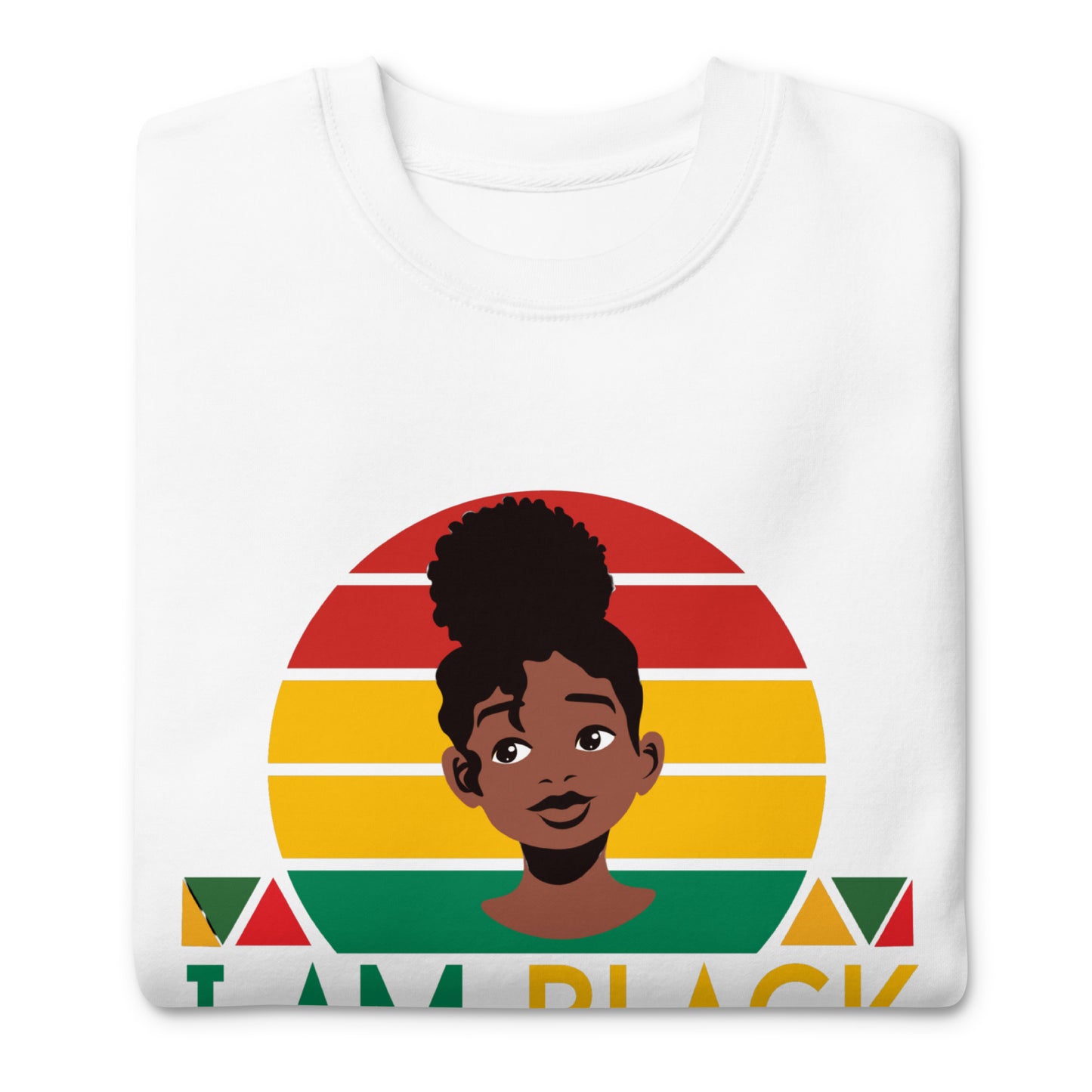 Black Girl Beauty Unisex Sweatshirt