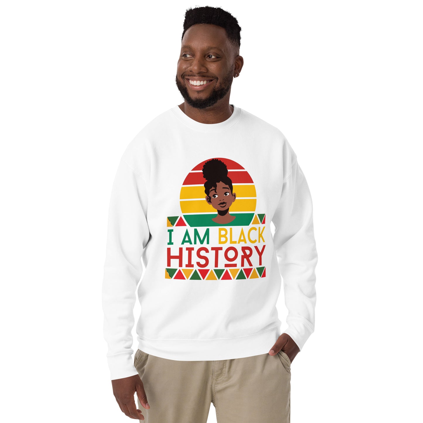 Black Girl Beauty Unisex Sweatshirt