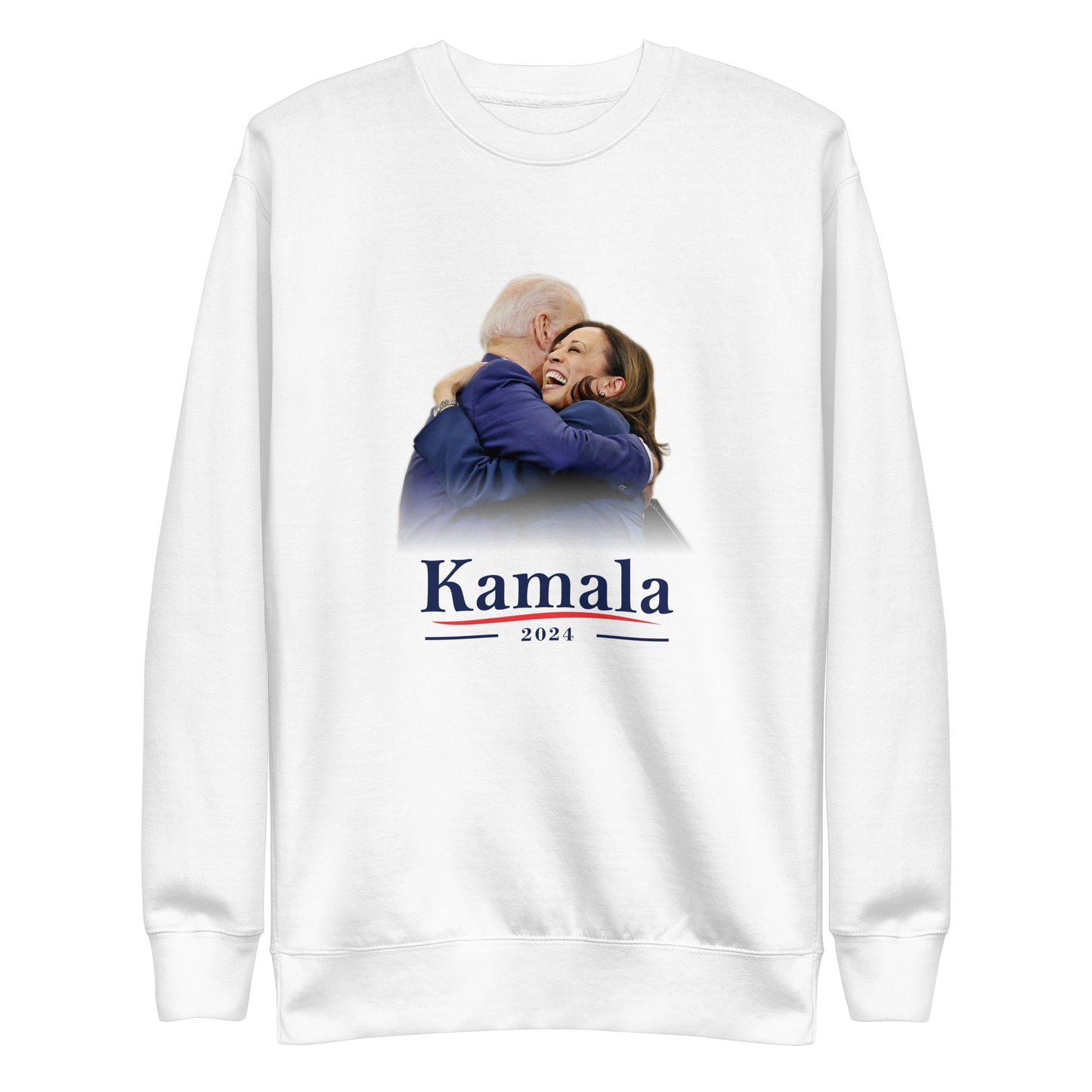 Kamala Harris 2024: Empowering Change Unisex Premium Sweatshirt (W)