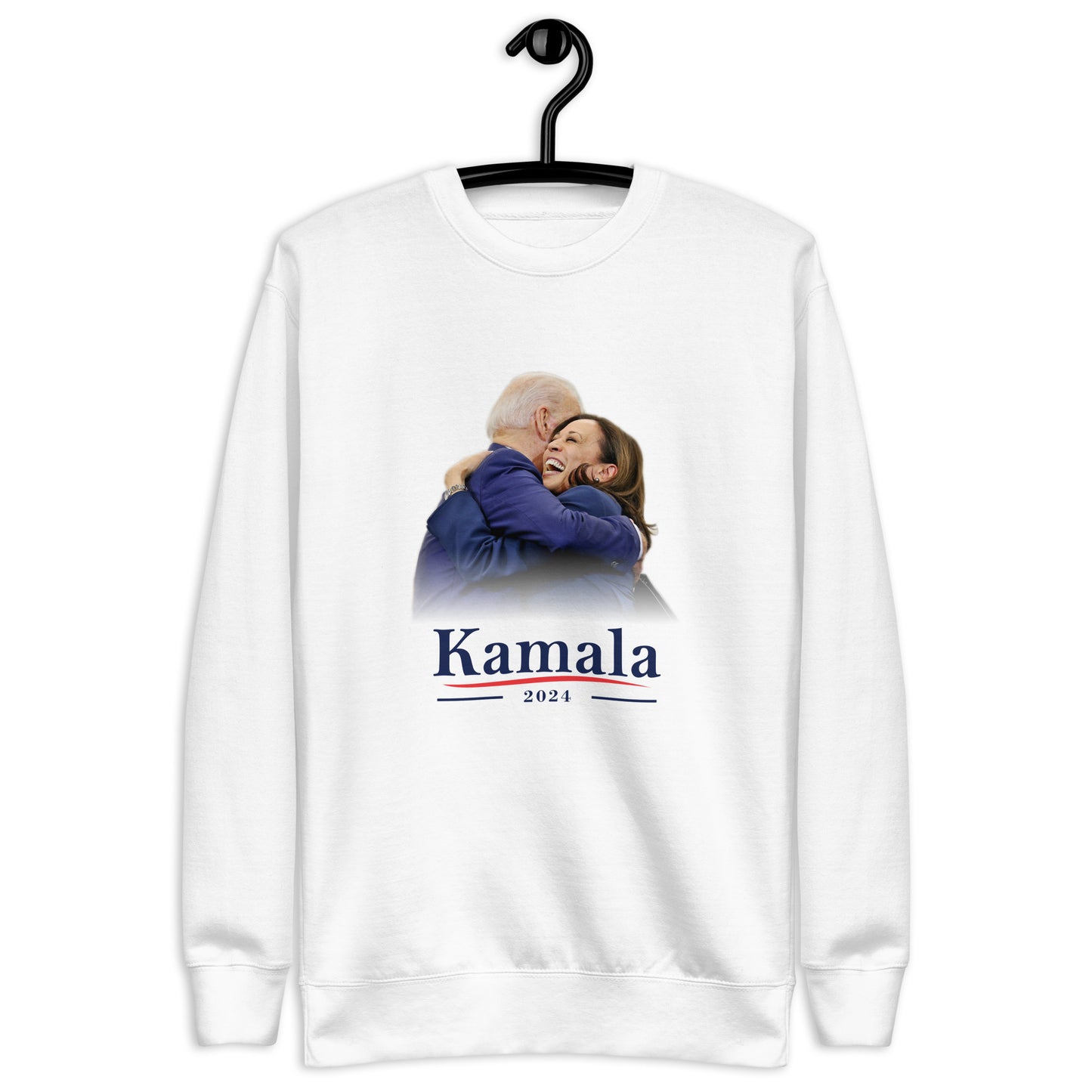 Kamala Harris 2024: Empowering Change Unisex Premium Sweatshirt (W)