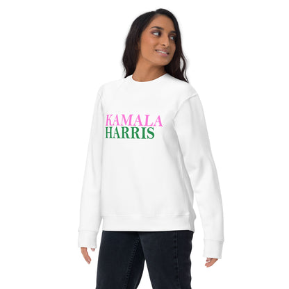 Kamala Harris 2024 Trailblazer Premium Sweatshirt (W)