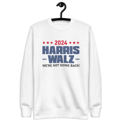 2024 Harris Walz We Are Not Going Back | Digital Download for DIY Apparel, Home Decor, and More