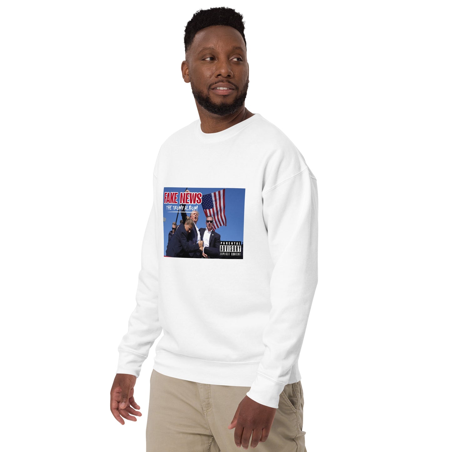 "Fake News: The Trump Album" - Unisex Premium Sweatshirt