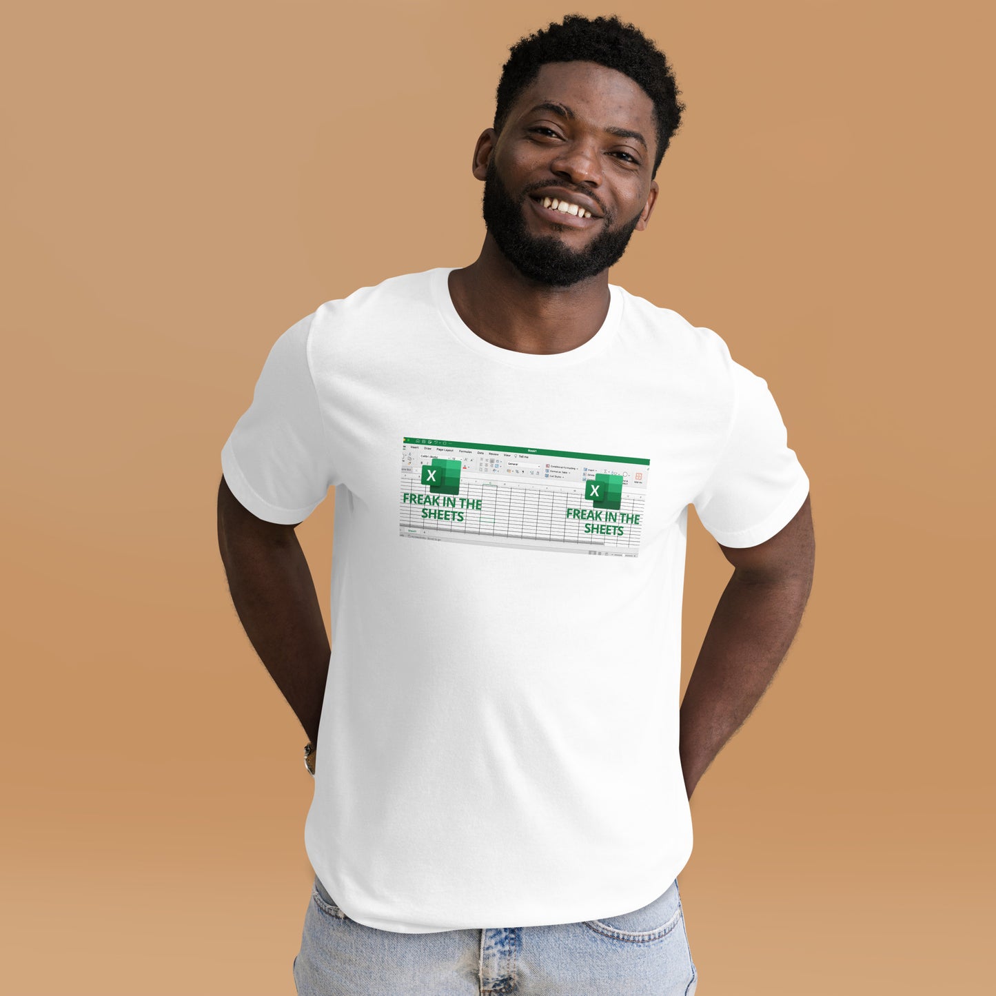 Freak in the Sheets | Data Analyst Graphic Tee - Funny Spreadsheet Shirt for IT Professional | Excel Humor T-Shirts