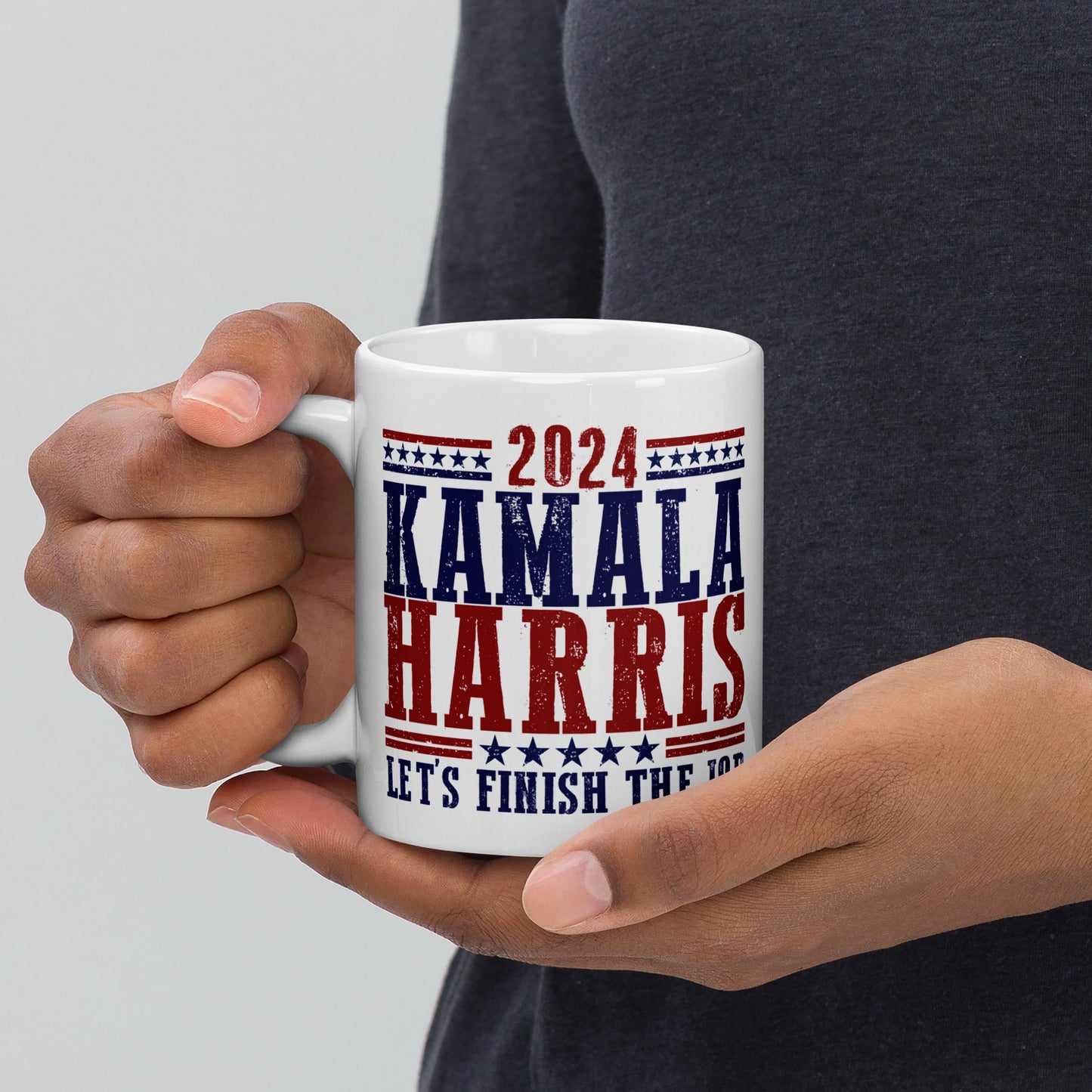 Kamala 2024: Let's Do It! Mug - Support Kamala Harris, Presidential Election, Motivational Coffee Cup