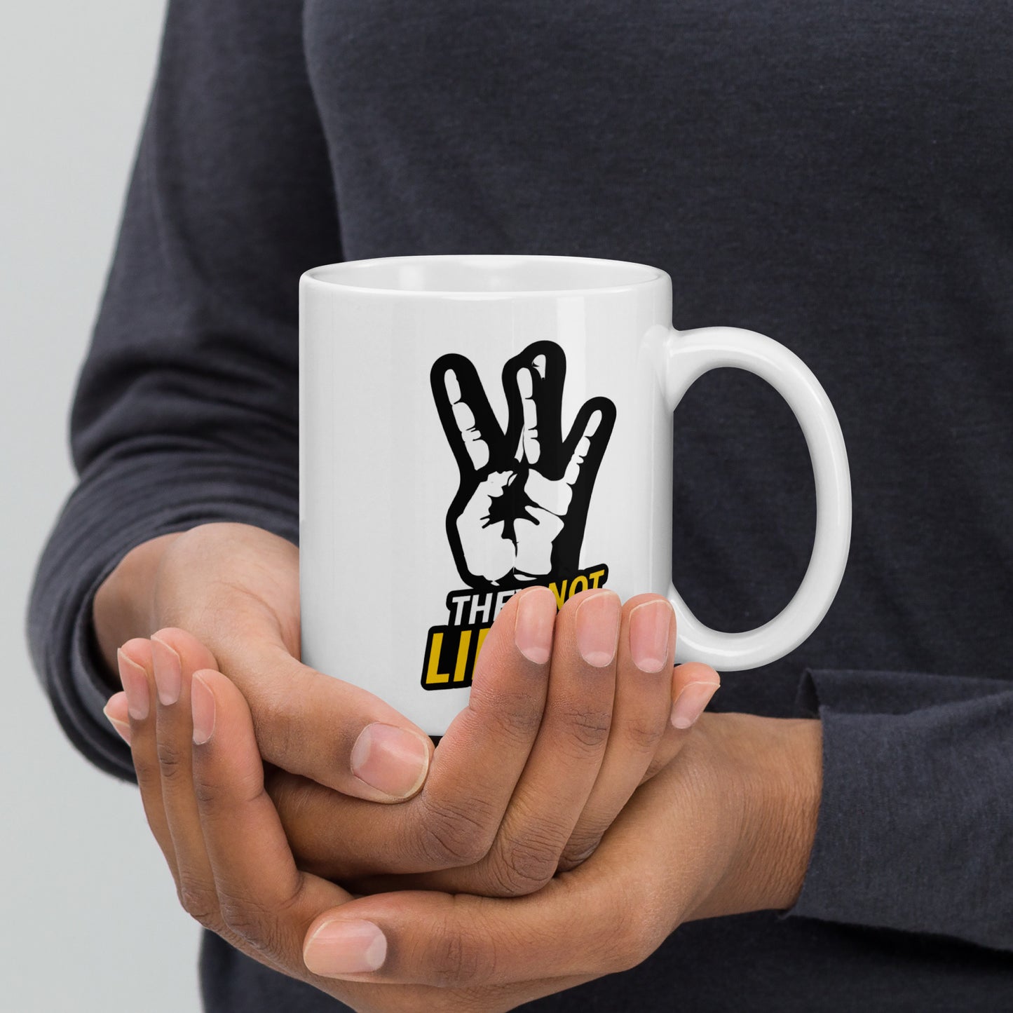 "They Not Like Us" Inspirational Ceramic Mug