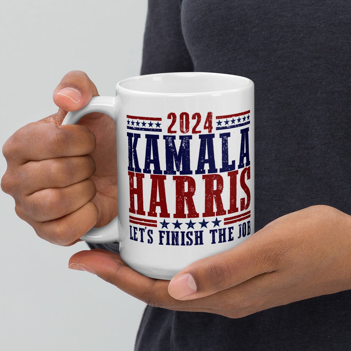 Kamala 2024: Let's Do It! Mug - Support Kamala Harris, Presidential Election, Motivational Coffee Cup