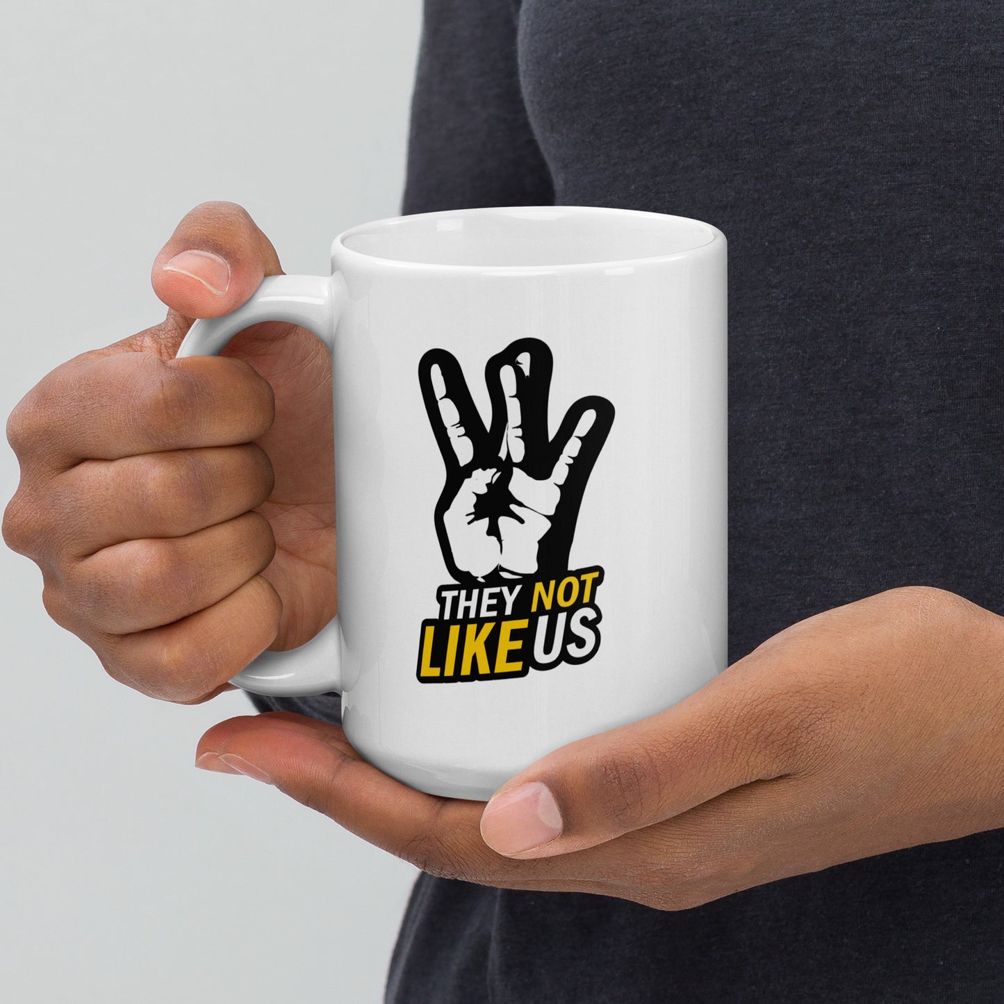 "They Not Like Us" Inspirational Ceramic Mug