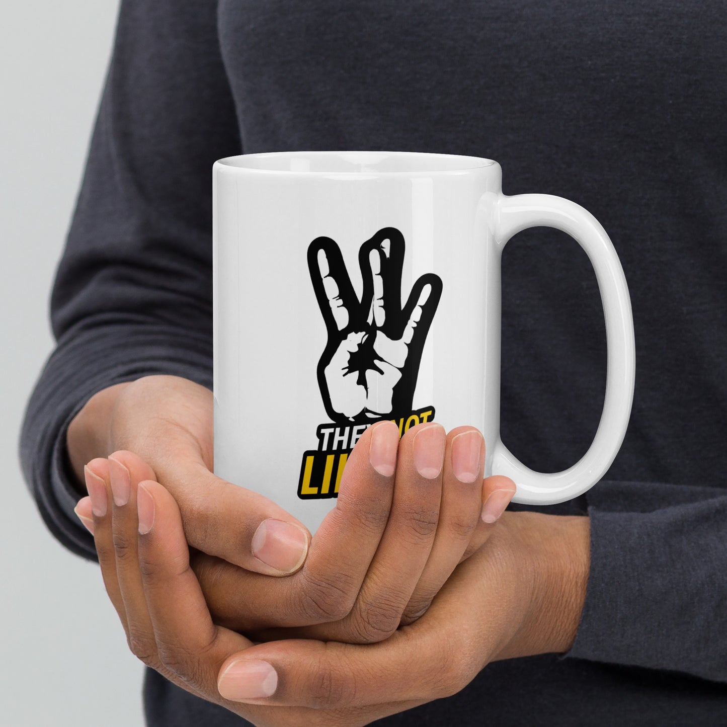 "They Not Like Us" Inspirational Ceramic Mug