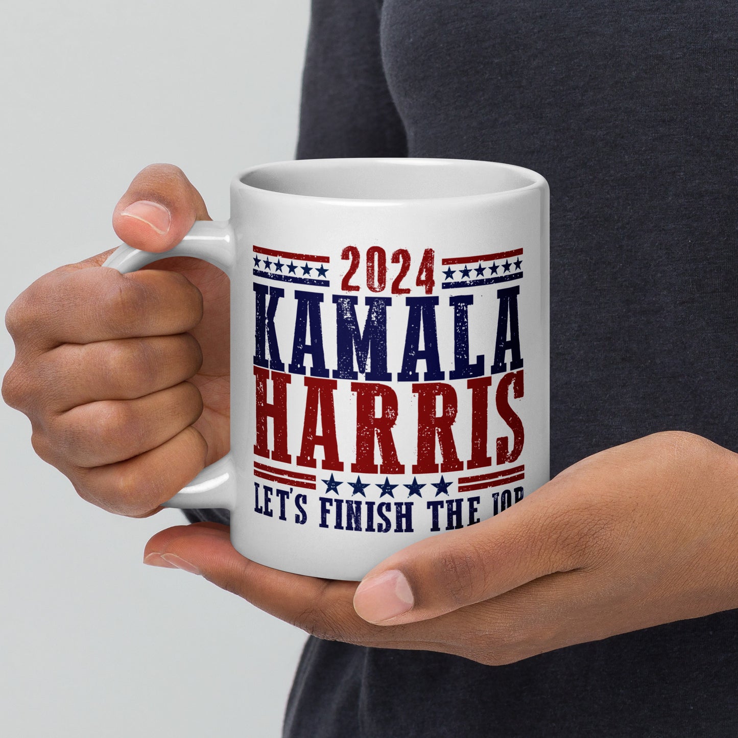 Kamala 2024: Let's Do It! Mug - Support Kamala Harris, Presidential Election, Motivational Coffee Cup