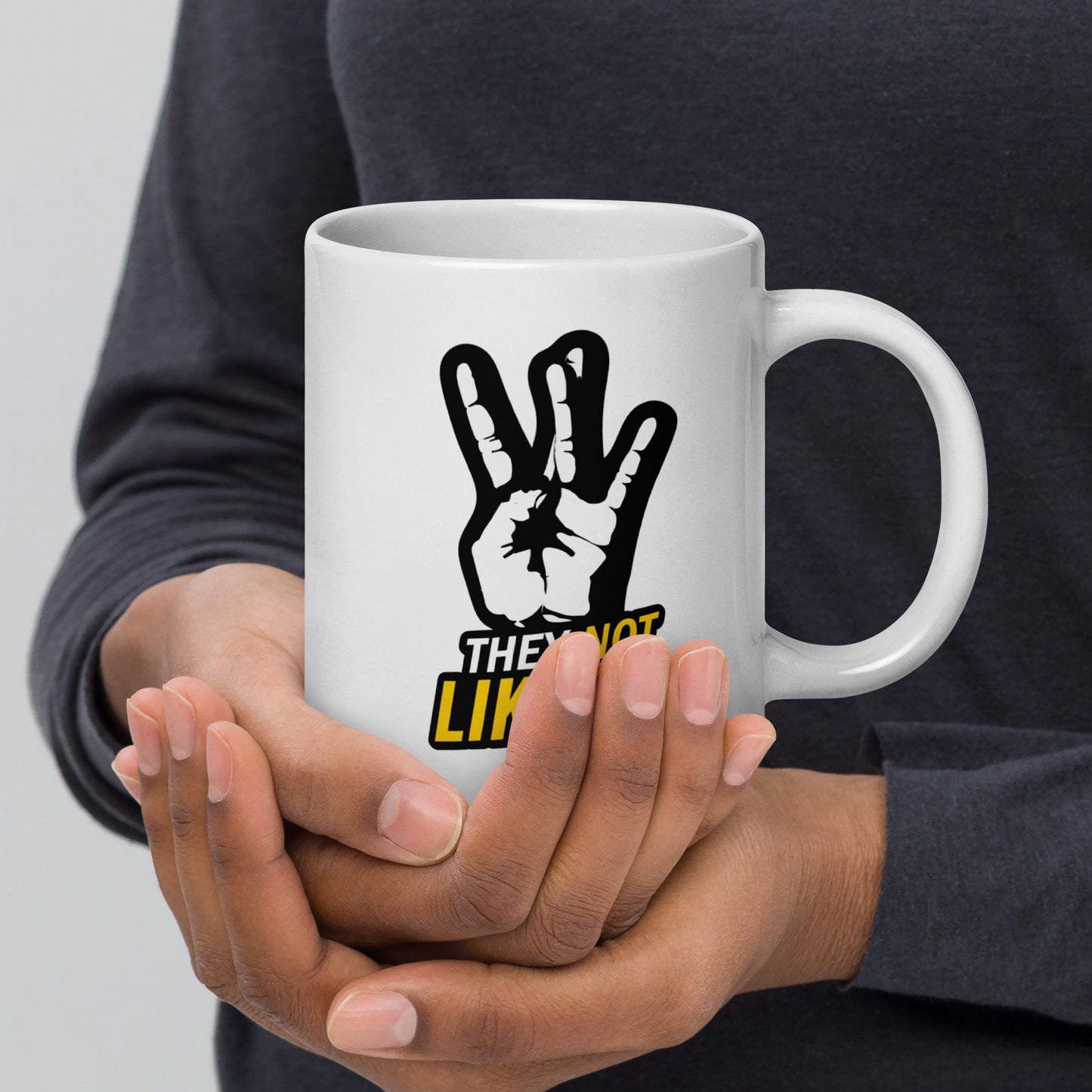 "They Not Like Us" Inspirational Ceramic Mug