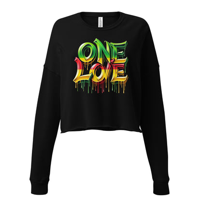 One Love Crop Sweatshirt