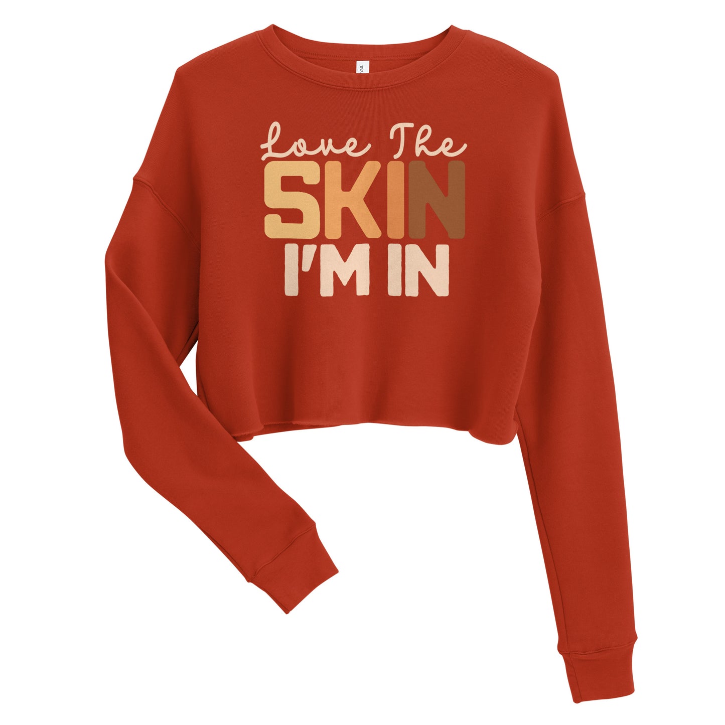 Love The Skin - Crop Sweatshirt